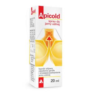 Apicold spray do jamy ustnej 20 ml