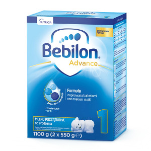 Bebilon 1 Advance Mleko początkowe od urodzenia 1100 g