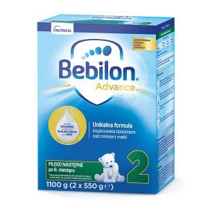 Bebilon 2 Advance Mleko następne po 6. miesiącu życia 1100g-data ważności 03.11.2022