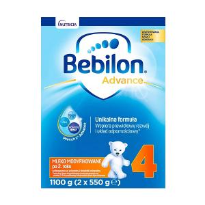 Bebilon 4 Advance Mleko modyfikowane od 2. roku życia 1100 g