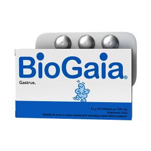 BioGaia Gastrus, tabletki do żucia o smaku mandarynki x 30 szt.