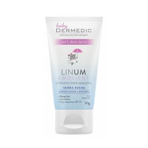 DERMEDIC LINUM BABY Krem specjalny SPF 15 od 1. dnia życia 50g