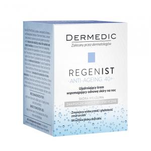 DERMEDIC REGENIST Anti-ageing 40+ Ujędrniający krem wspomagający odnowę skóry na noc 50ml