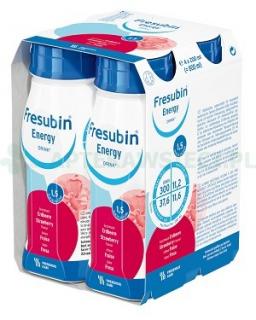 Fresubin Energy Drink Smak truskawkowy 4x200ml