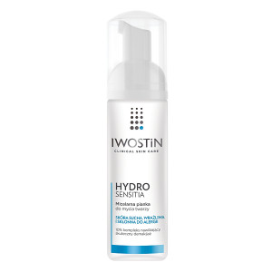 IWOSTIN HYDRO SENSITIA Pianka micelarna do mycia twarzy 165ml