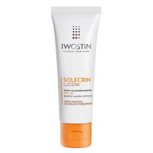 IWOSTIN SOLECRIN LUCIDIN z SPF50+ Krem na przebarwienia do skóry wrażliwej 50ml