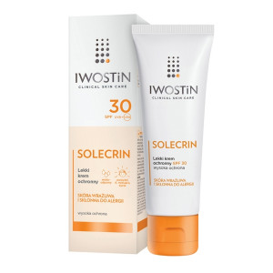 IWOSTIN SOLECRIN SPF30 Lekki krem 50ml