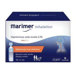 MARIMER Inhalation Hipertoniczna woda morska 2,2% x 30 amp.
