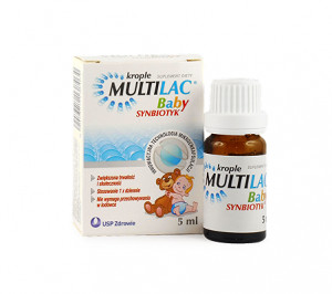 Multilac BABY Synbiotyk Krople 5ml