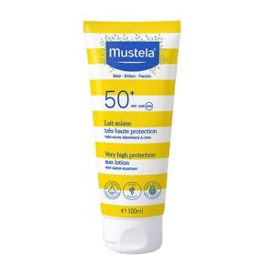 MUSTELA Mleczko przeciwsłoneczne SPF 50+ 100ml-data ważności 01.2023