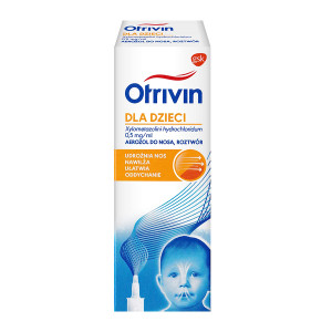 Otrivin 0,5 mg/ml aerozol do nosa dla dzieci 10ml