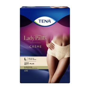 TENA Lady Pants Plus L CREME Bielizna chłonna dla kobiet x 30 szt.