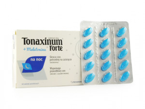 Tonaxinum Forte Melatonina na noc x 60 tabletek