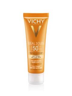 VICHY CAPITAL SOLEIL przeciw przebarwieniom 3 w 1 SPF50+ data ważności 09.2022r