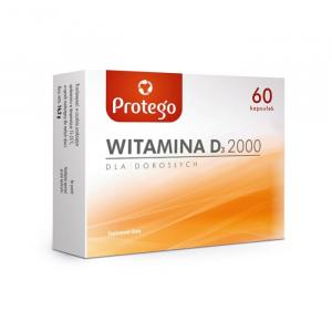 Witamina D3 2000 kapsułki x 60 szt. PROTEGO