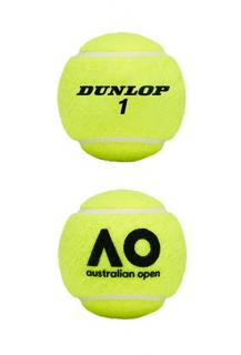 2x Piłki Dunlop Australian Open (8 piłek)