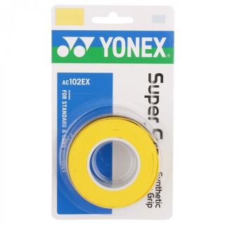 Owijka zewnętrzna Yonex  Super Grap - żółta
