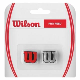 Wibrastop Wilson Pro Feel Red/Silver(2 szt.)