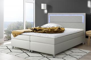 INTARO A20 łóżko kontynentalne 180x200 LED