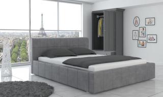 JENNIFER łóżko tapicerowane 160x200 casablanca