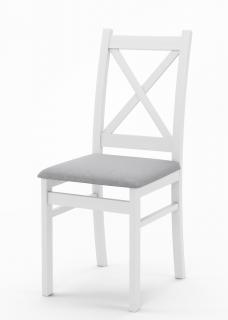 SKANDI krzesło białe