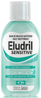 Eludril Sensitive, płyn do płukania jamy ustnej, 500 ml