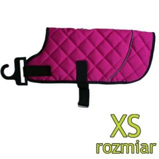 Różowa kurtka dla psa Quilted Classic Raspberry Extra Small