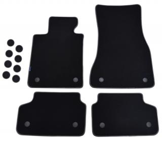 BMW G30/G31 2017-2023r. Dywaniki welurowe w jakości Gold (czarne -G130)