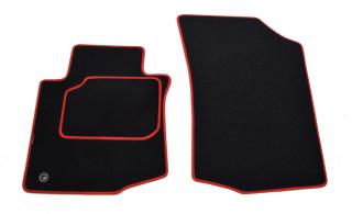 Citroen C1/ Peugeot 107/ Toyota Aygo 2005-2014r. Dywaniki Przednie SILVER - WYPRZEDAŻ 5331