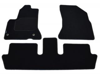 Citroen C4 Picasso 5os 2006-2013r. - Dywaniki welurowe w jakości SILVER - czarne SP022