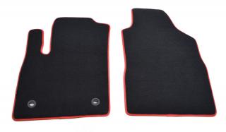 Fiat Panda 2003-2012r. Przednie Dywaniki Welurowe DIAMOND - WYPRZEDAŻ 5392