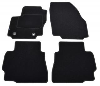 Ford Mondeo 2007-2012r.  - Dywaniki welurowe w jakości SILVER - czarne SP029