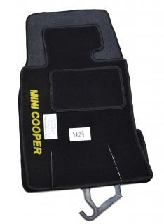Mini Cooper 2006-2014r.  Dywaniki WELUROWE Tanie - WYPRZEDAŻ 5124