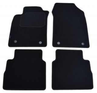 Opel Vectra C Kombi 2003-2009r. / Opel Signum 2003-2008r. - Dywaniki welurowe w jakości SILVER - czarne SP036