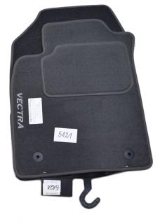 Opel Vectra C Sedan i Hatchback 2002-10/2008r. Dywaniki WELUROWE - WYPRZEDAŻ 5152
