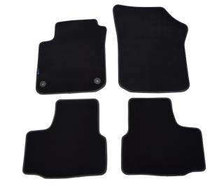 Seat Mii od 2012r./ Skoda Citigo od 2012r. / VW Up! od 2011r. Dywaniki WELUROWE GOLD - WYPRZEDAŻ 4833