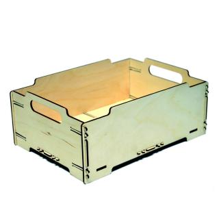 Drewniane pudełko na drobiazgi | Bazarek-Deco