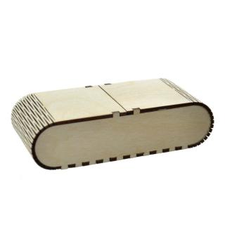 Drewniane pudełko "Piórnik" | Bazarek-Deco