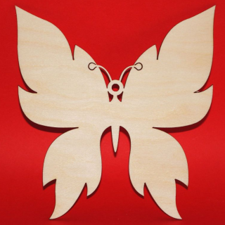 Drewniany Motyl N1 do zdobienia | Bazarek-Deco