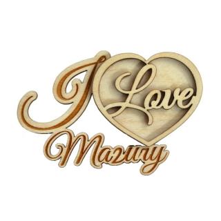 Magnes I LOVE "LOVE" | Bazarek-Deco