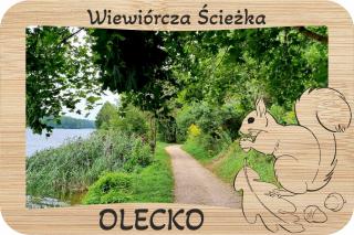 Magnes RAMKA Z WIEWIÓRKĄ - Olecko | Bazarek-Deco