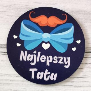 Magnes "Z MUSZKĄ" dla taty | Bazarek-Deco