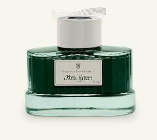 Pióra wieczne ATRAMENT Graf von Faber-Castell Luxury Bottled Moss Green - zielony 75 ml Jakość za rozsądną cenę