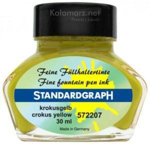Pióra wieczne ATRAMENT STANDARDGRAPH -crokus yellow/KROKUSOWY 30 ML Jakość za rozsądną cenę