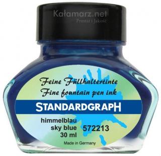 Pióra wieczne ATRAMENT STANDARDGRAPH - SKY BLUE/BŁĘKITNY 30 ML Jakość za rozsądną cenę