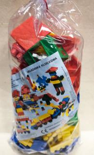 Klocki plastikowe konstrukcyjne 100 el. Relaks-Toys