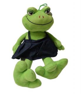 Maskotka żaba pluszowa z dźwiękiem 16 cm dla dzieci 0079