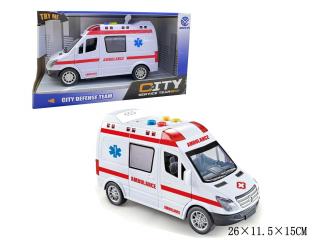 Samochód ambulans pogotowie na baterie otwierane drzwi 8371