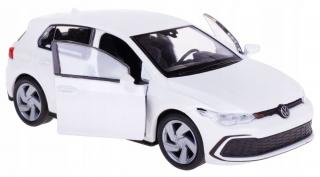 Samochód metalowy Welly Volkswagen Golf 8 GTI