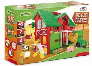 Wader Play Farm 25450 – Interaktywna Zabawka Farma z Traktorami